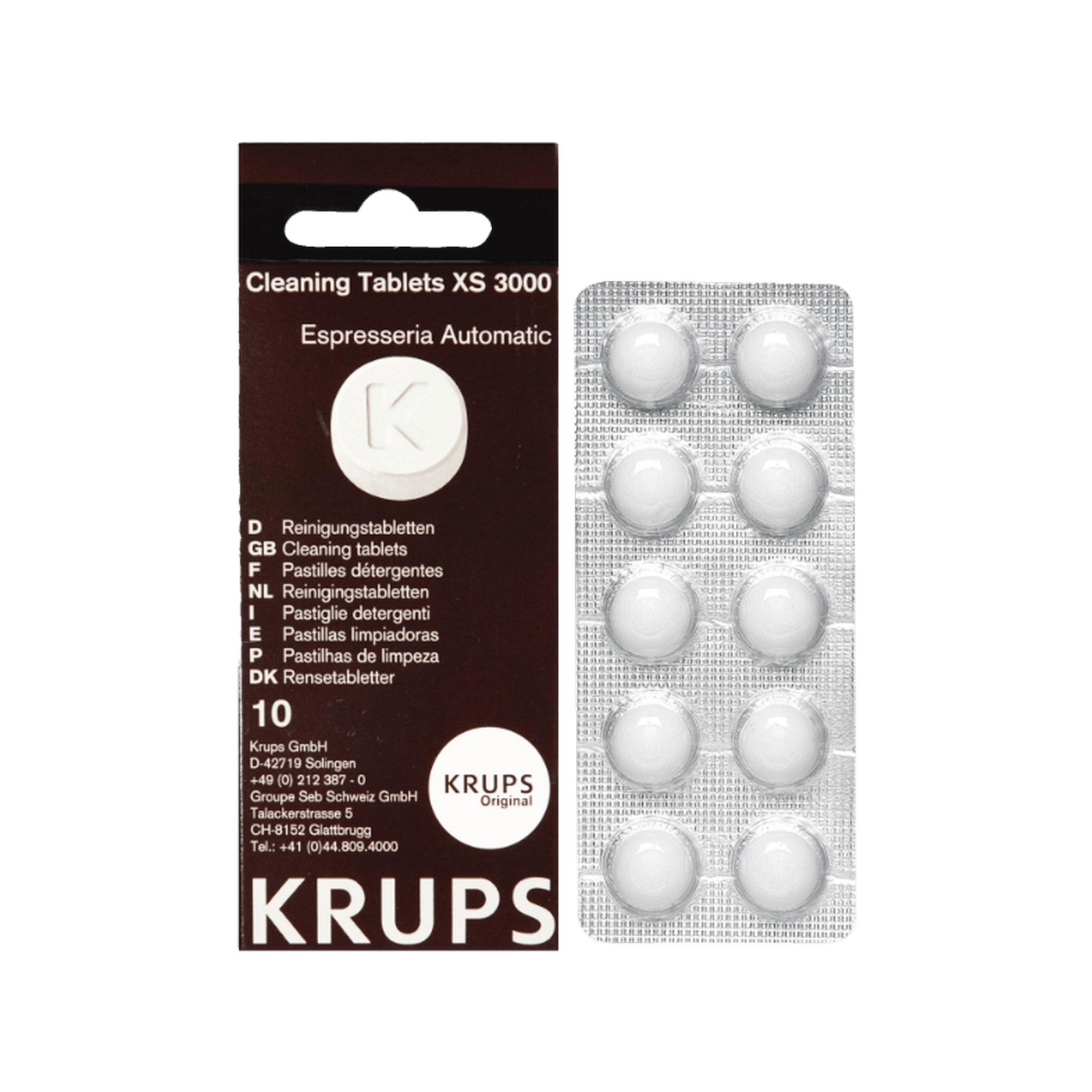 Krups XS3000 Reinigungstabletten Image